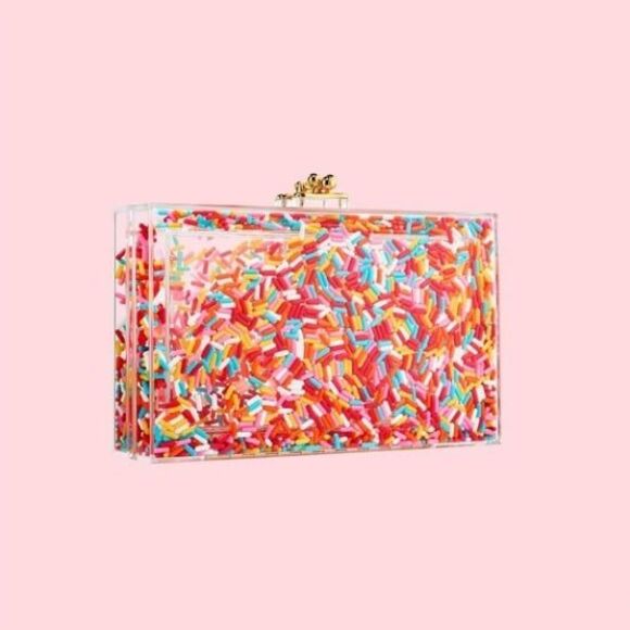 Sephora x Museum of Ice Cream Sprinkle Limited Edition Translucent Clutch NEW - Picture 11 of 12